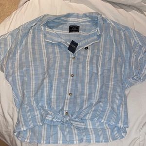 Abercrombie and fitch collared shirt